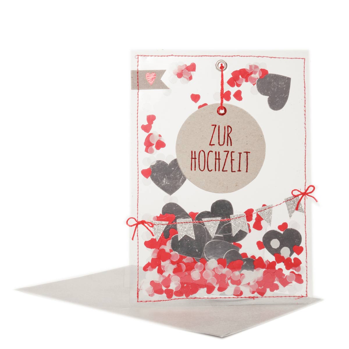 Party Karte, Zur Hochzeit