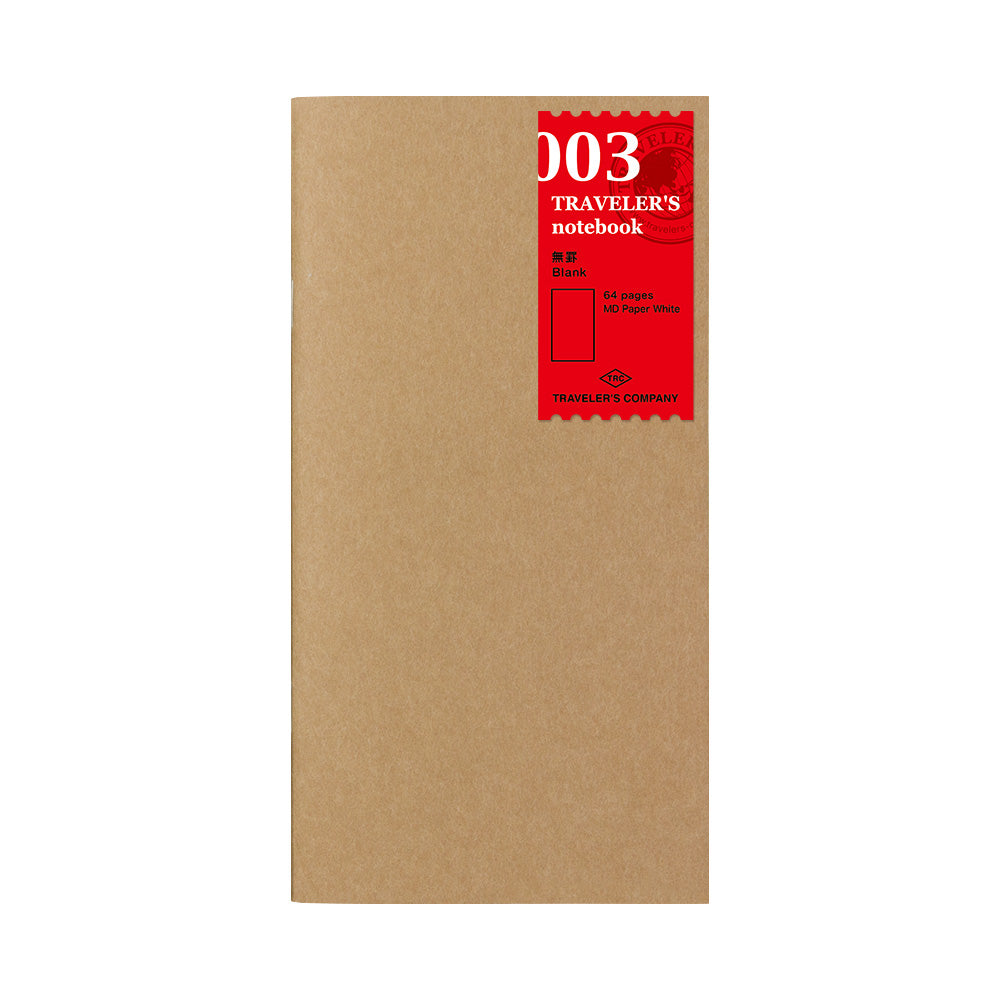 Traveler's Notebook Company - Einlagen blanko (003)