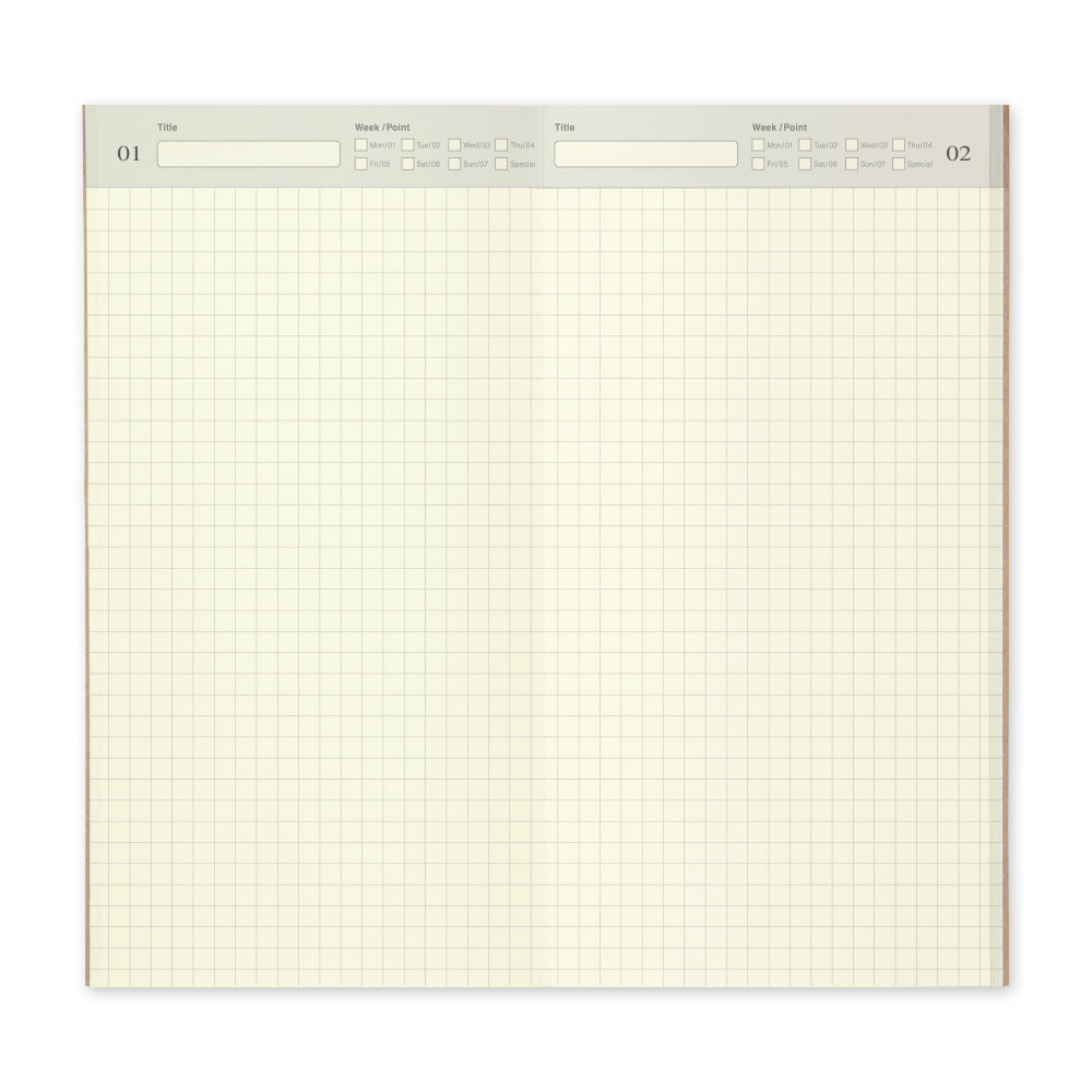 Traveler's Notebook Company - Notebook Refill Free Diary (05)