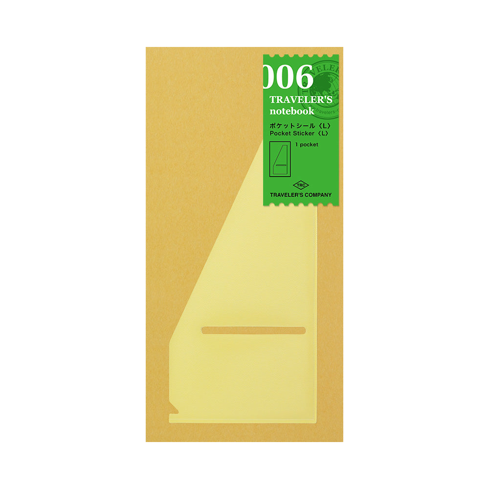 Traveler's Notebook Company - Notebook Refill Pocket Sticker L (06)