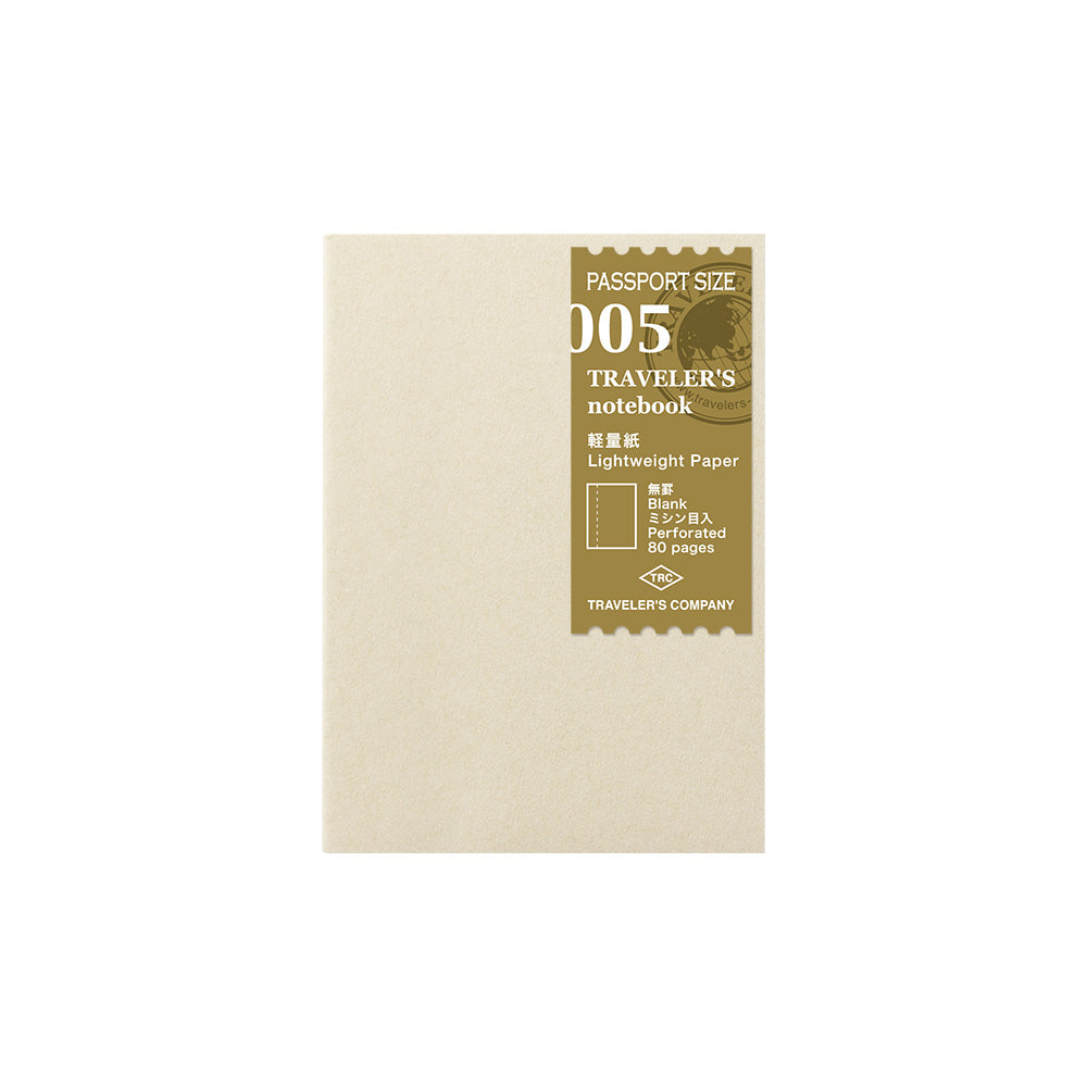 Traveler's Notebook Company - Passport - Einlagen Dünnpapier (005)