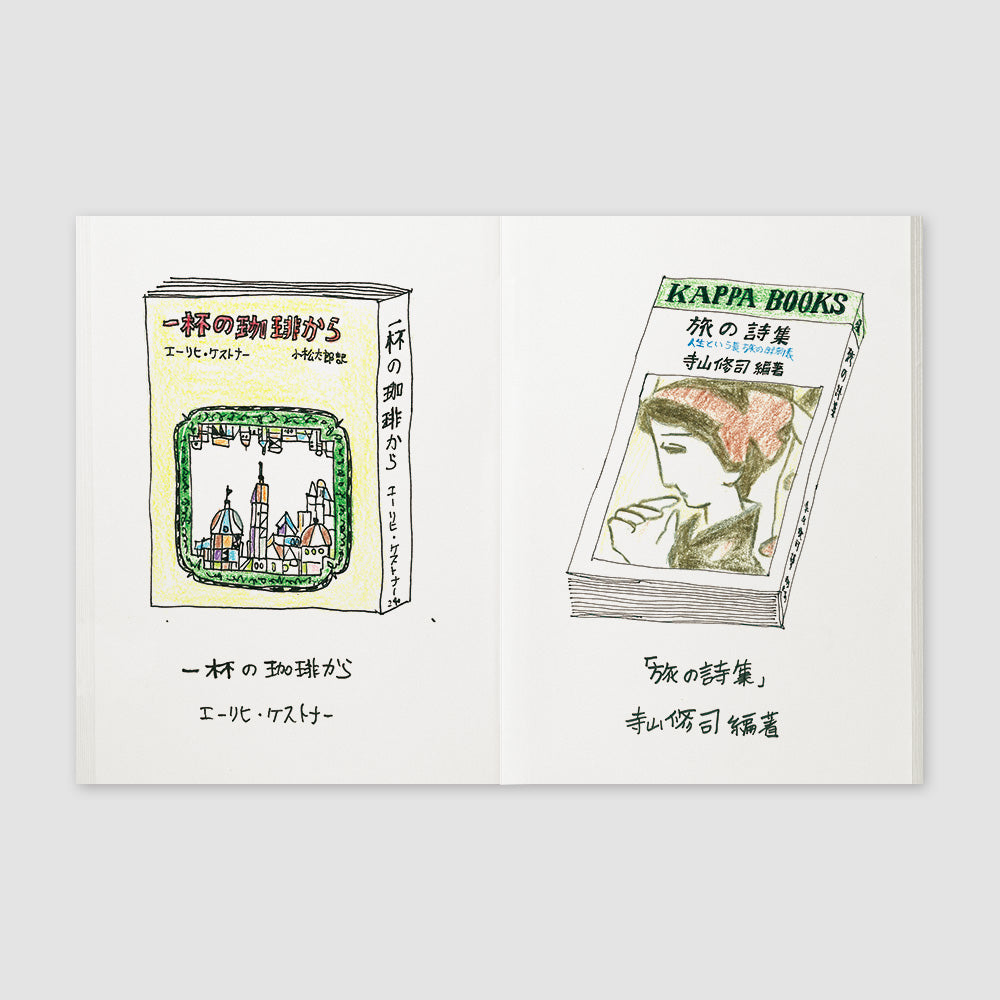 Traveler's Notebook Company - Passport - Einlagen Sketch Papier (008)