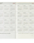 Travelers Notebook - 2026 Kalender, Monthly regular size