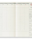 Travelers Notebook - 2026 Kalender, Weekly Vertical regular size