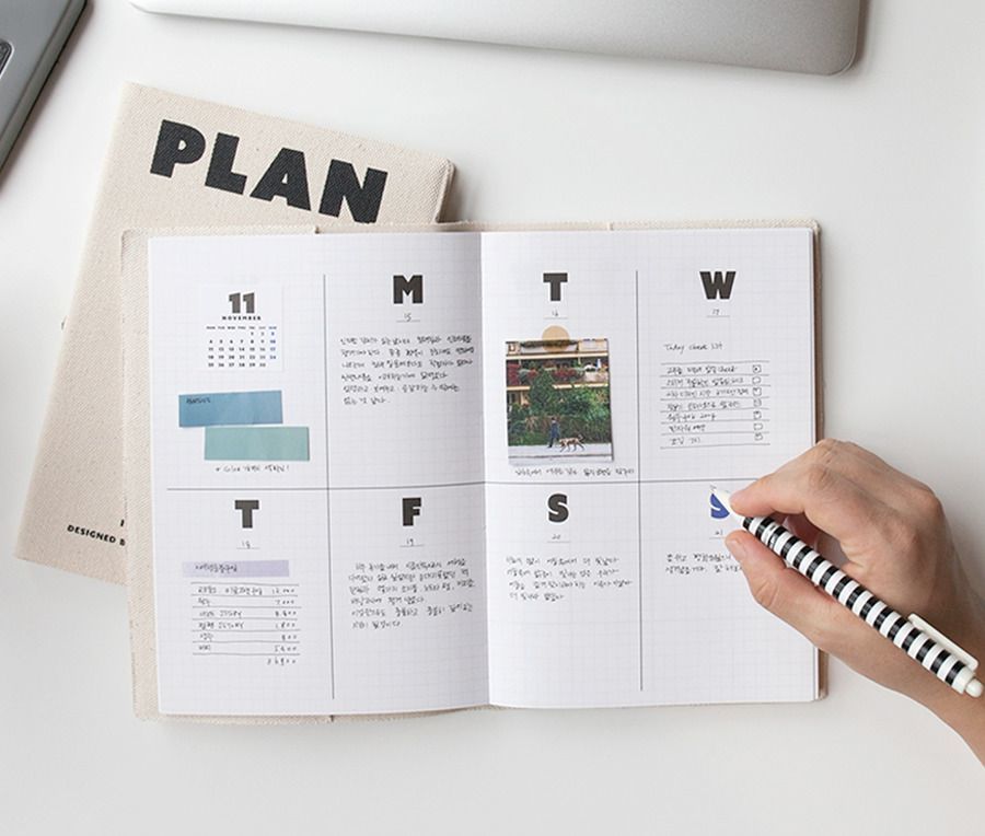 Jstory - Grid Plan Weekly Journal