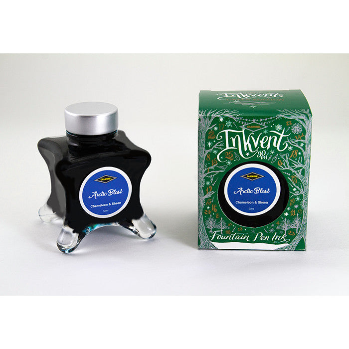 Diamine Green Inkvender Chameleon & Sheen, Arctic Blast