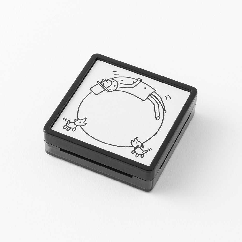 Midori - Ojisan 30th birthday paintable stamp