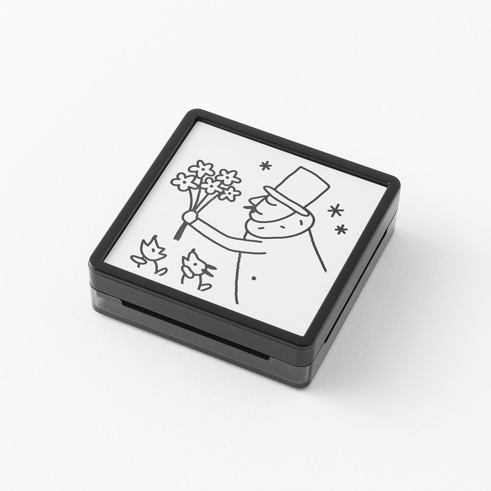 Midori - Ojisan 30th birthday paintable stamp