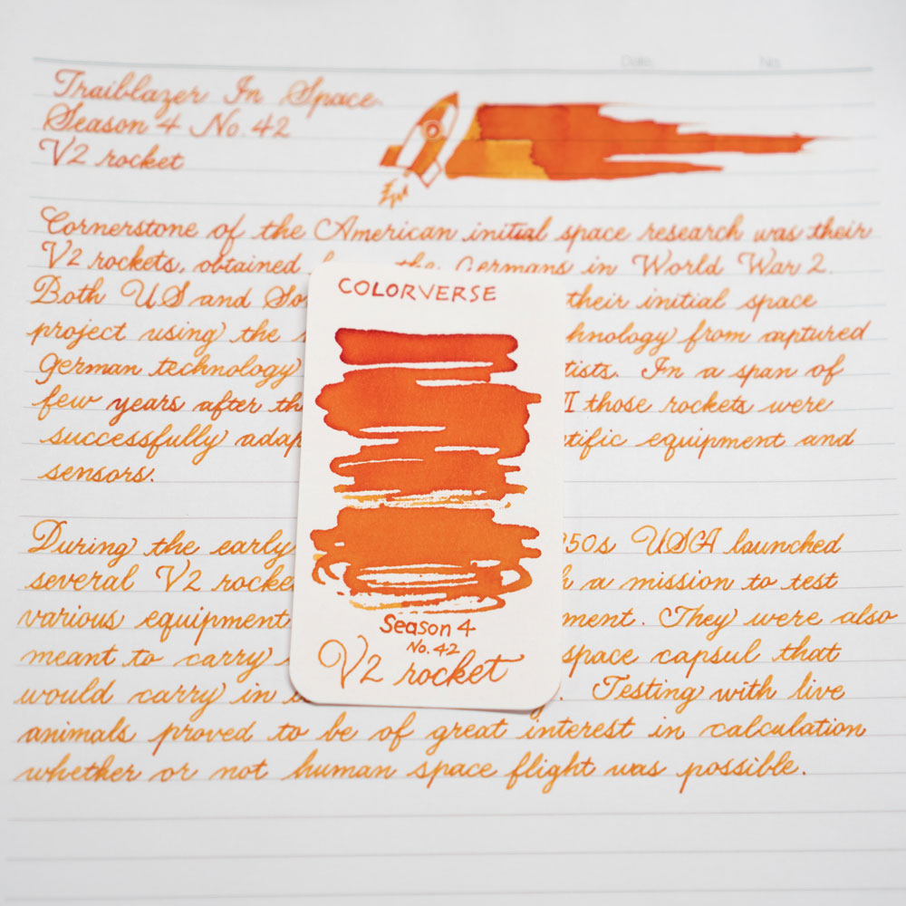 Colorverse Tintenset - Albert & V2 rocket