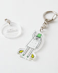 Midori Ojisan 30th Anniversary Keychain