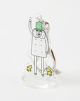 Midori Ojisan 30th Anniversary Keychain