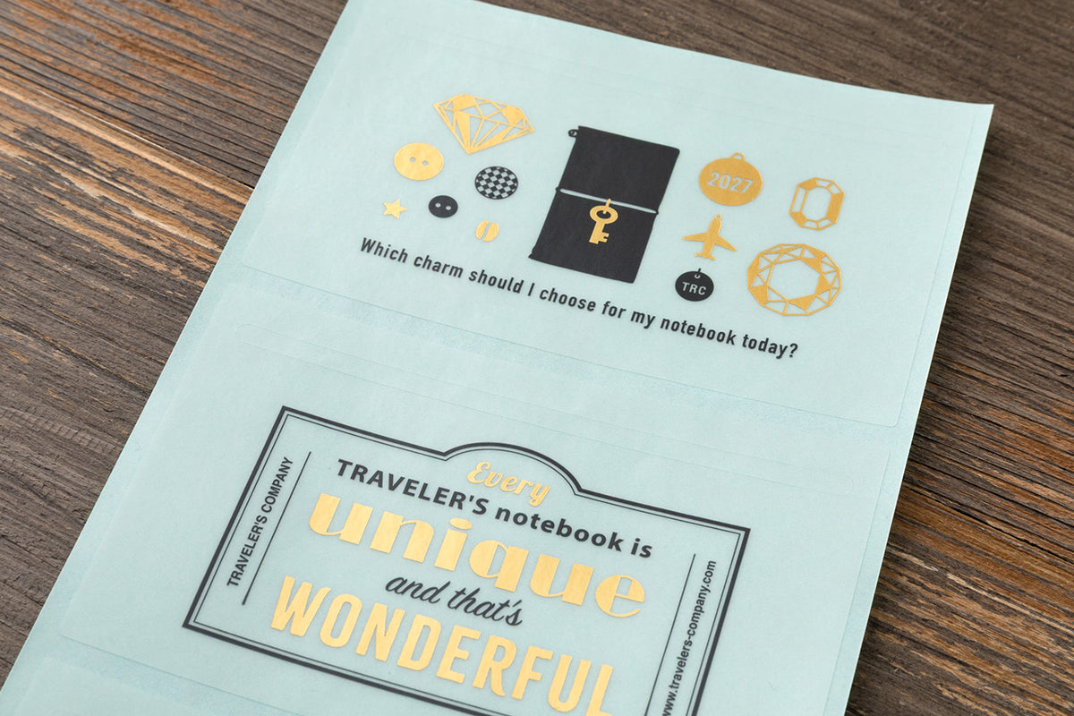 Traveler's Notebook - Kalender 2027 - Sticker Set
