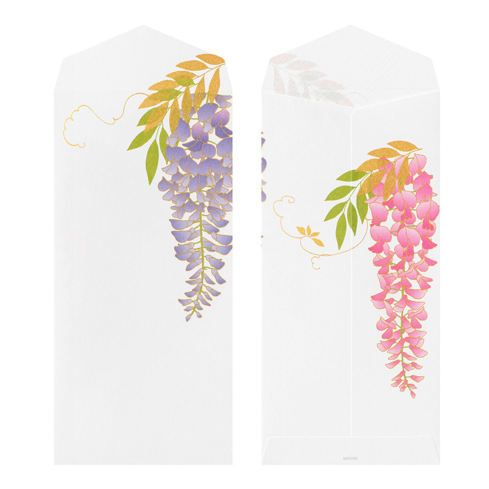 Midori - Seasonal Paper Briefumschlag Edition Summer - Wisteria