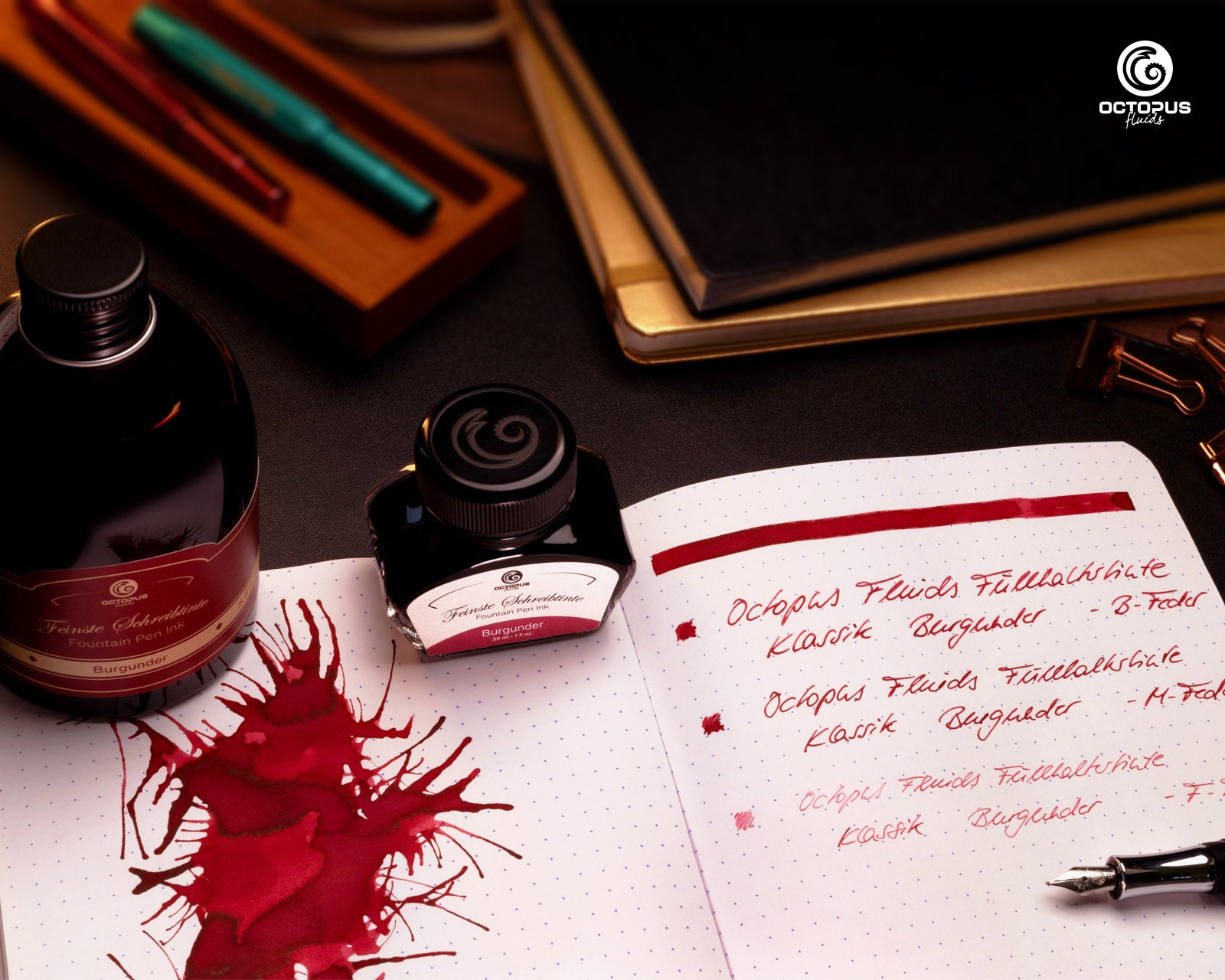 Octopus Ink Burgundy