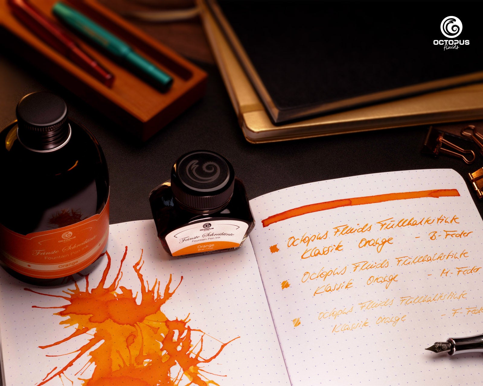 Octopus Tinte Orange, 250 ml
