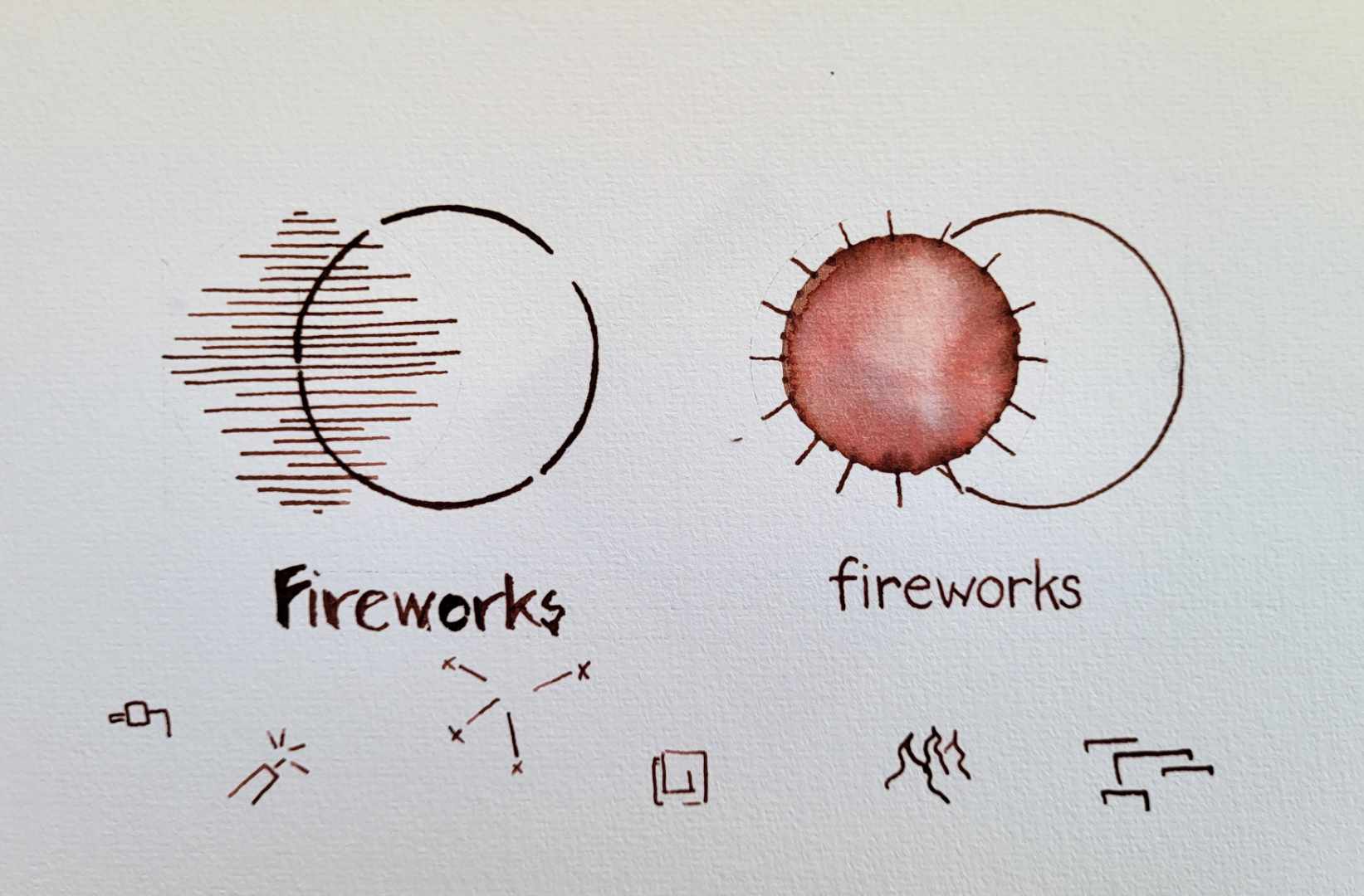 Shanghai Stationary - Ink Set Fire