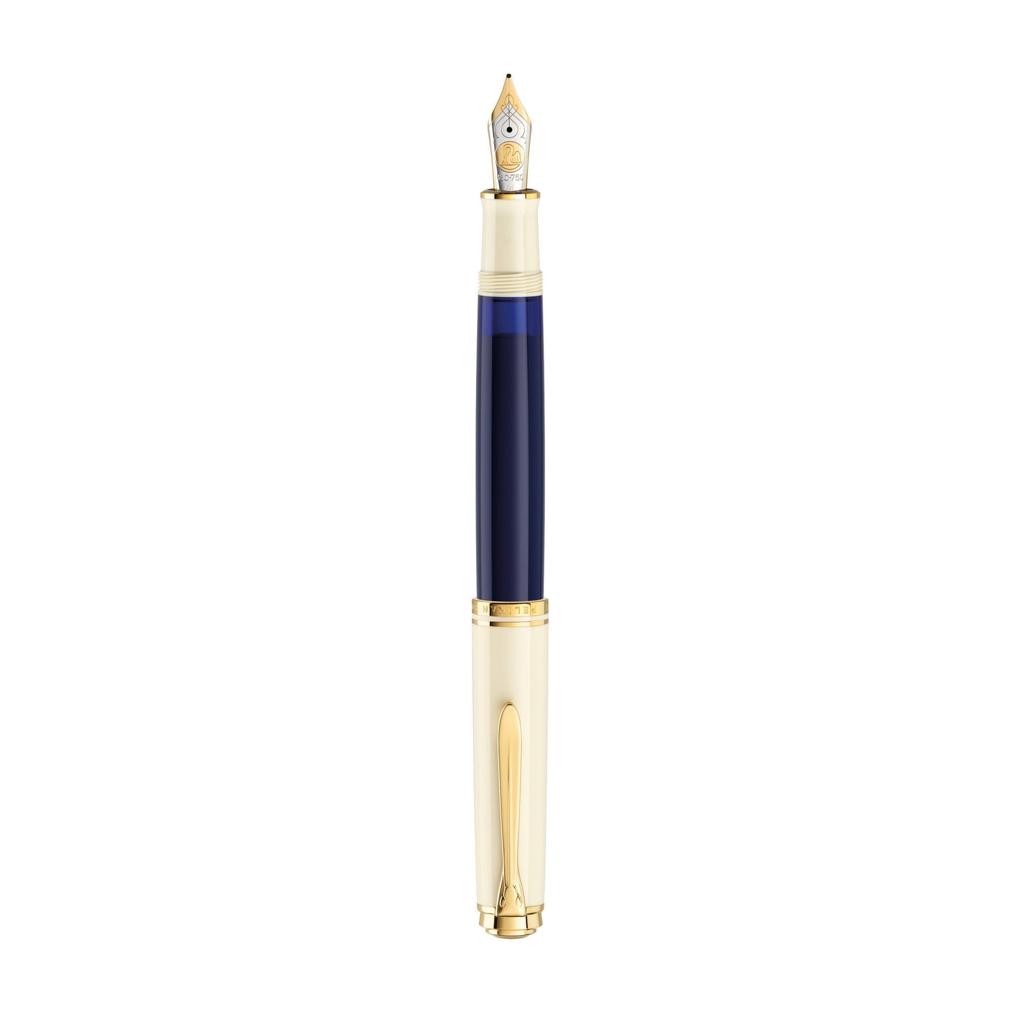 Pelikan fountain pen Souverän M800 Cream Blue