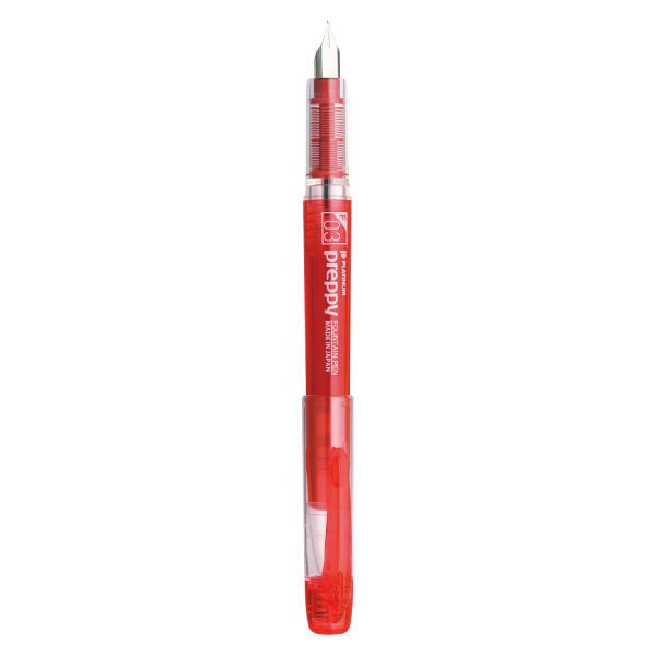 Preppy fountain pen EF (extra fine) red
