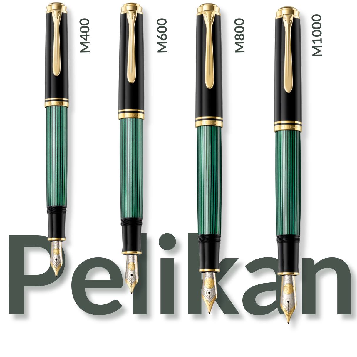 Pelikan Füllhalter Souverän M1000 grün-schwarz
