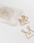 Tools to Liveby - Brass Paper Clips