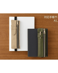 Midori - Stiftetui Book Band blau