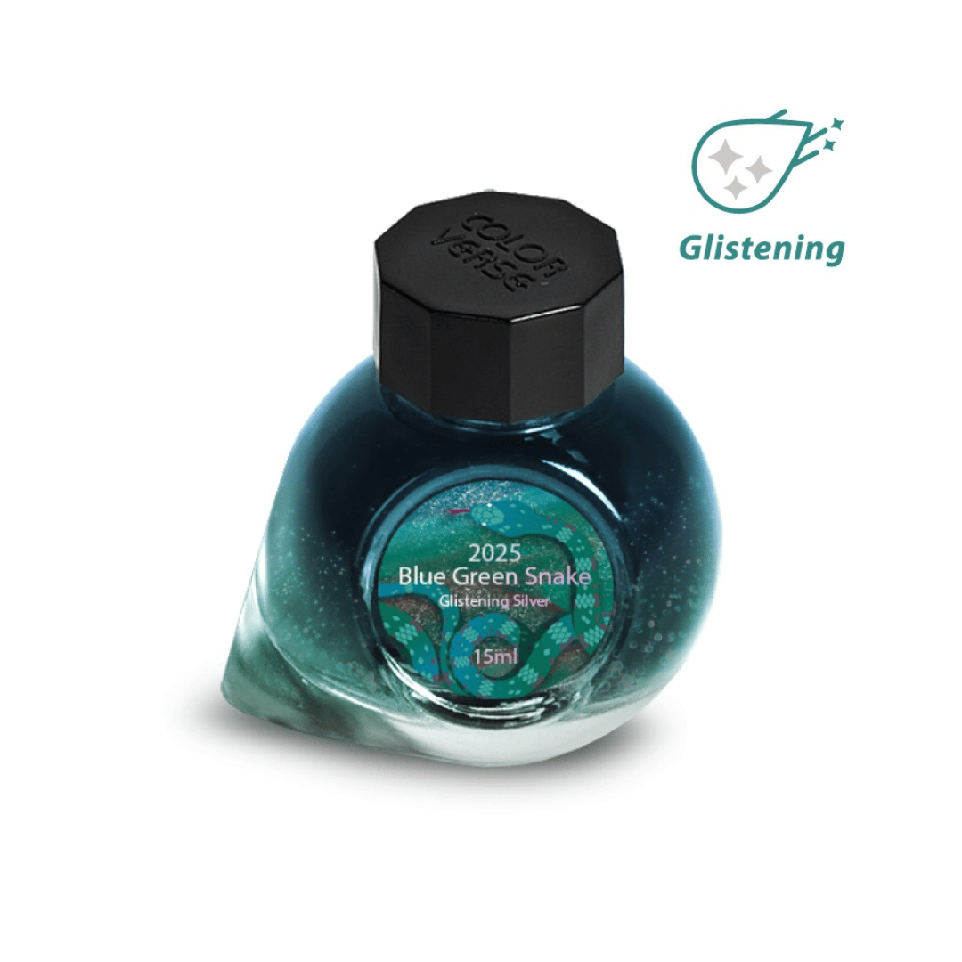 Colorverse - 2025 Blue Green Snake Glistening Silver
