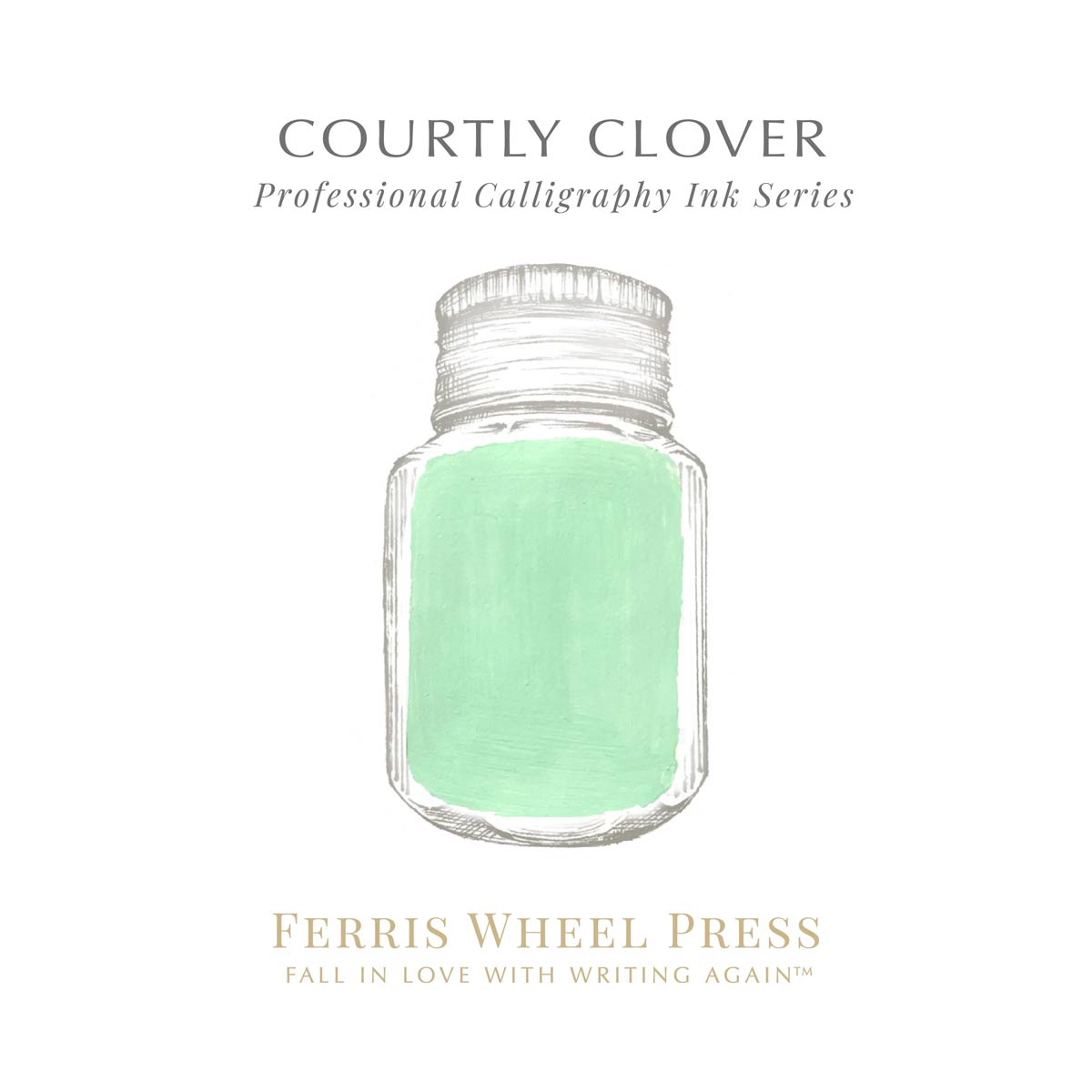 Ferris Wheel Press - Calligraphy Ink - Courtly Clover