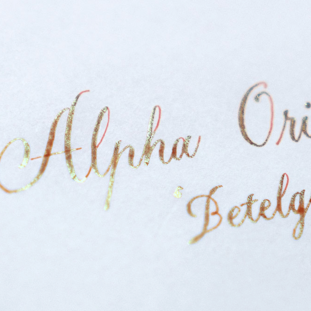 Colorverse Project ink No. 012 alpha Ori