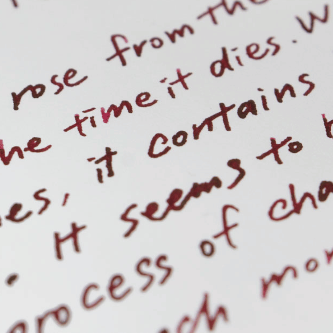 Colorverse Project Ink No. 004 Dirty Red