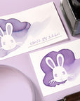 Wearingeul - Tintenswatch-Karten Rabbit