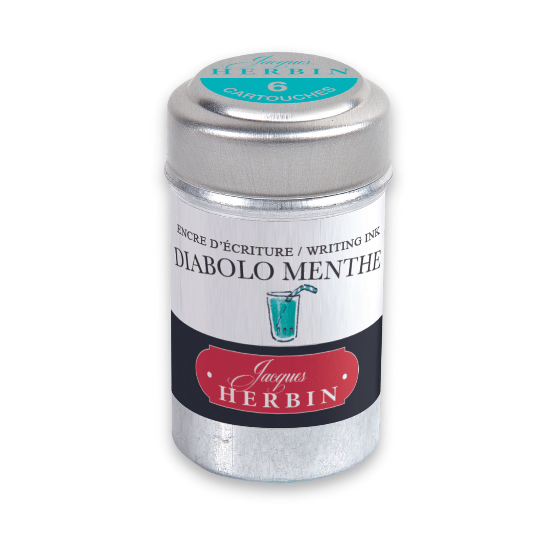 Herbin - Diabolo menthe (pfefferminzgrün), 6 Patronen