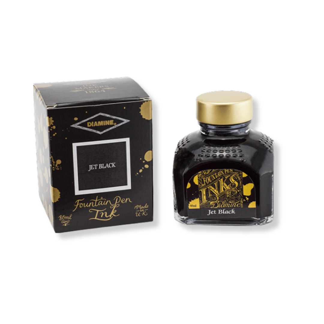 Diamine - Jet Black, 80 ml