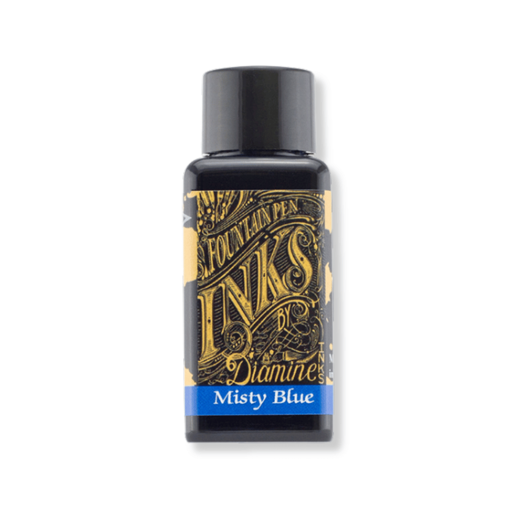 Diamine Ink - Misty Blue, 30ml