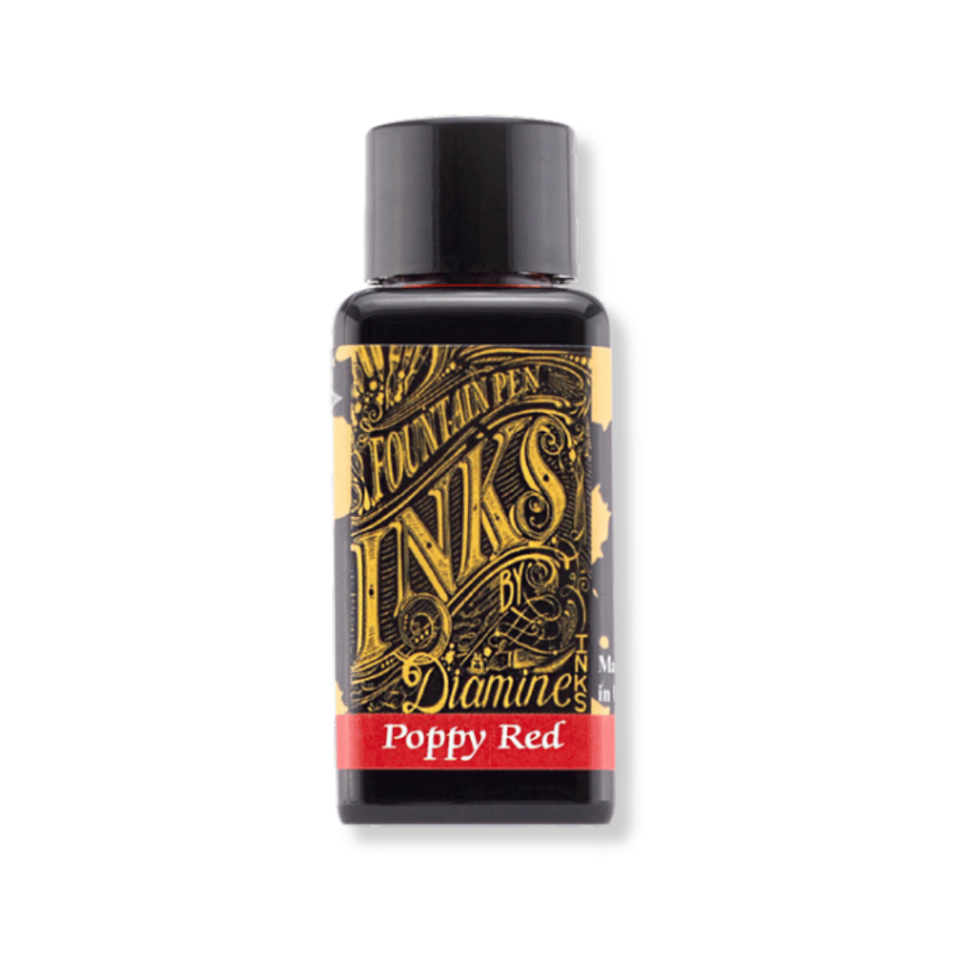 Diamine Ink - Poppy Red, 30ml