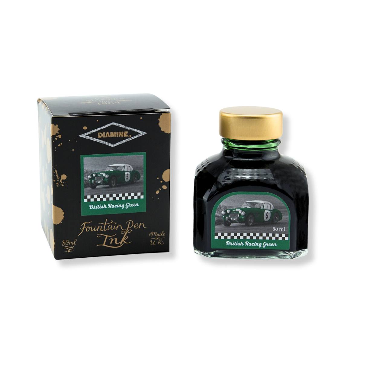 Diamine Racing Inks - British Racing Green