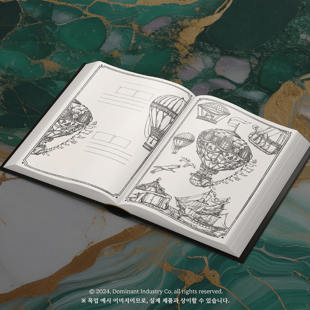 Dominant Industry - Ink Archival Book, a Log of Elixir