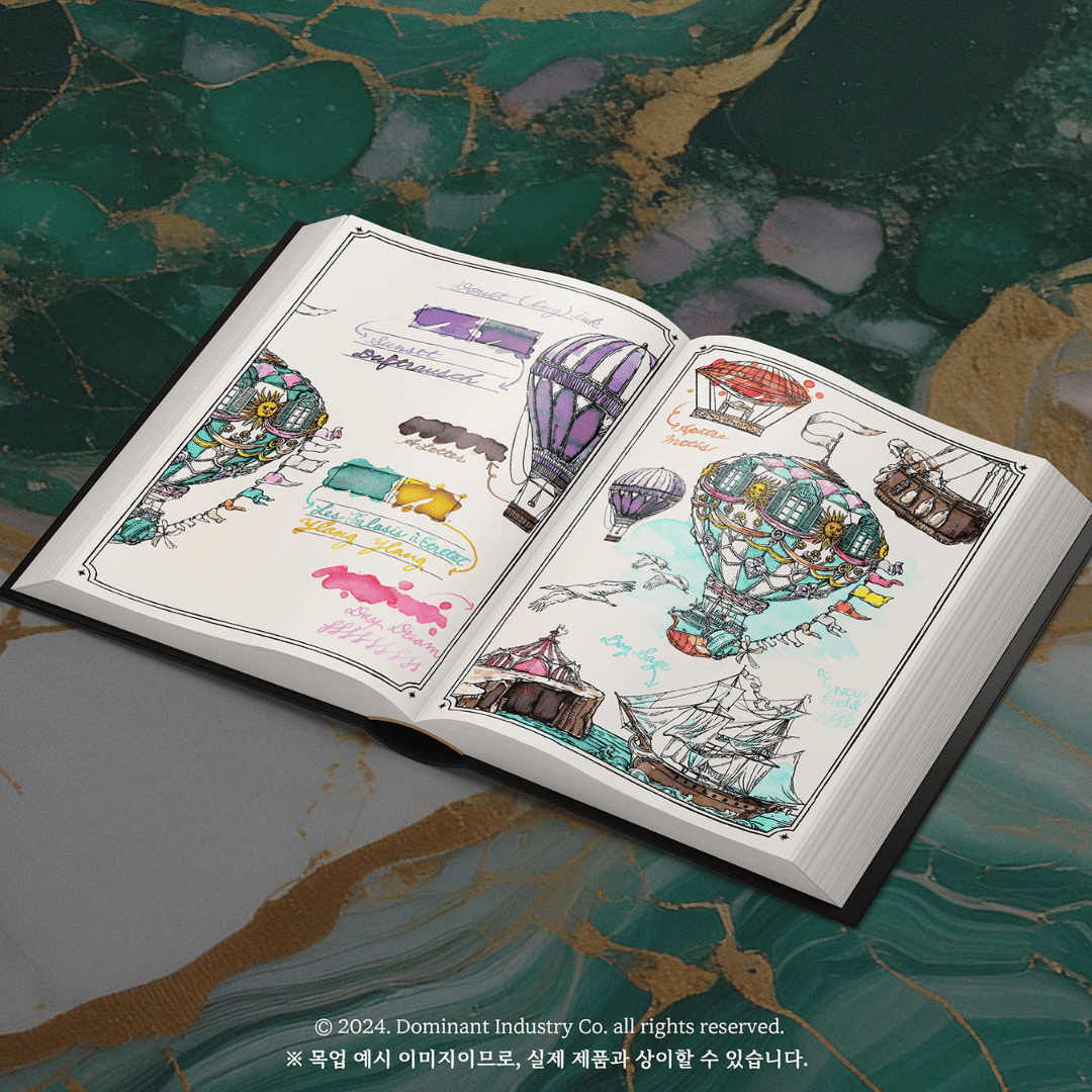 Dominant Industry - Ink Archival Book, a Log of Elixir