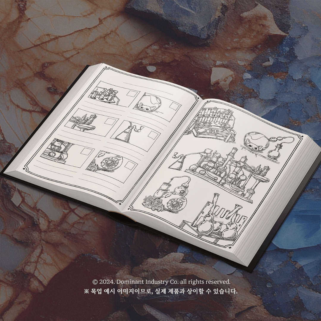 Dominant Industry - Ink Archival Book, a Log of Elixir