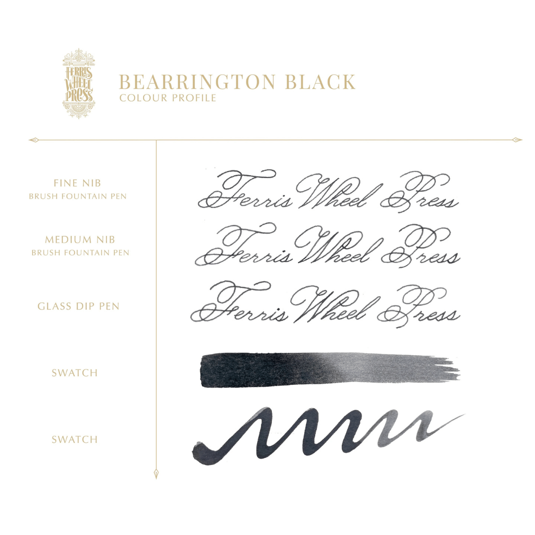 Ferris Wheel Press - Bearrington Black, 10 ml