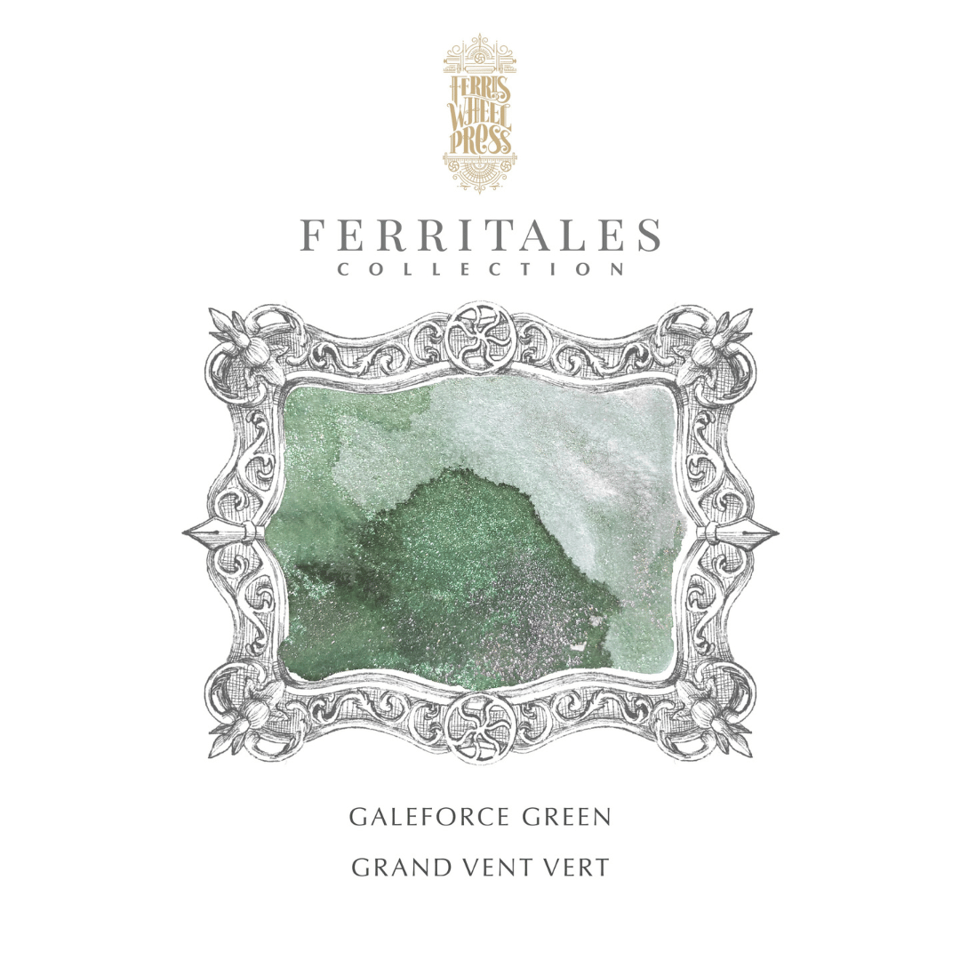 Ferris Wheel Press - Ferritales Ink - Galeforce Green, 20 ml