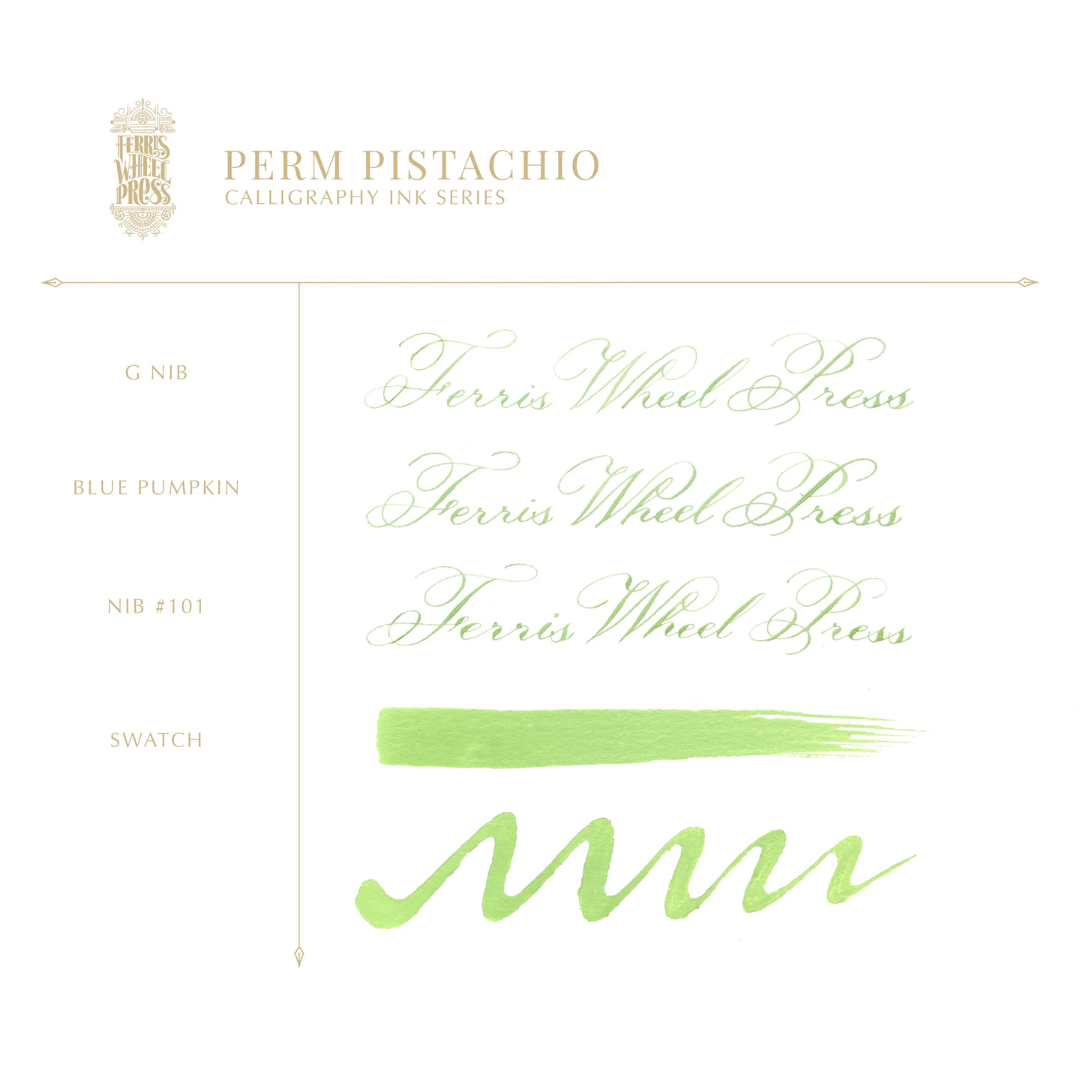 Ferris Wheel Press - Calligraphy Ink - Perm Pistachio