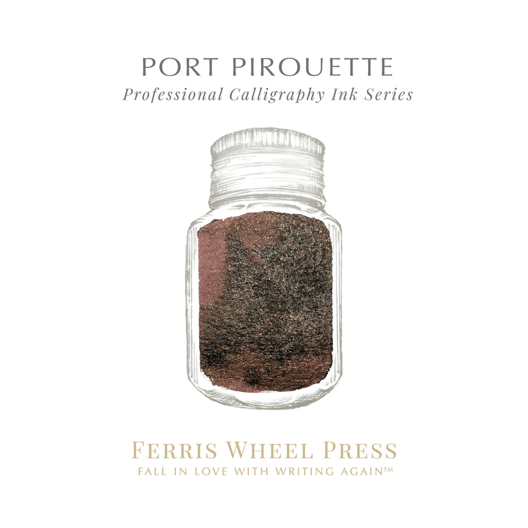 Ferris Wheel Press - Calligraphy Ink - Port Pirouette