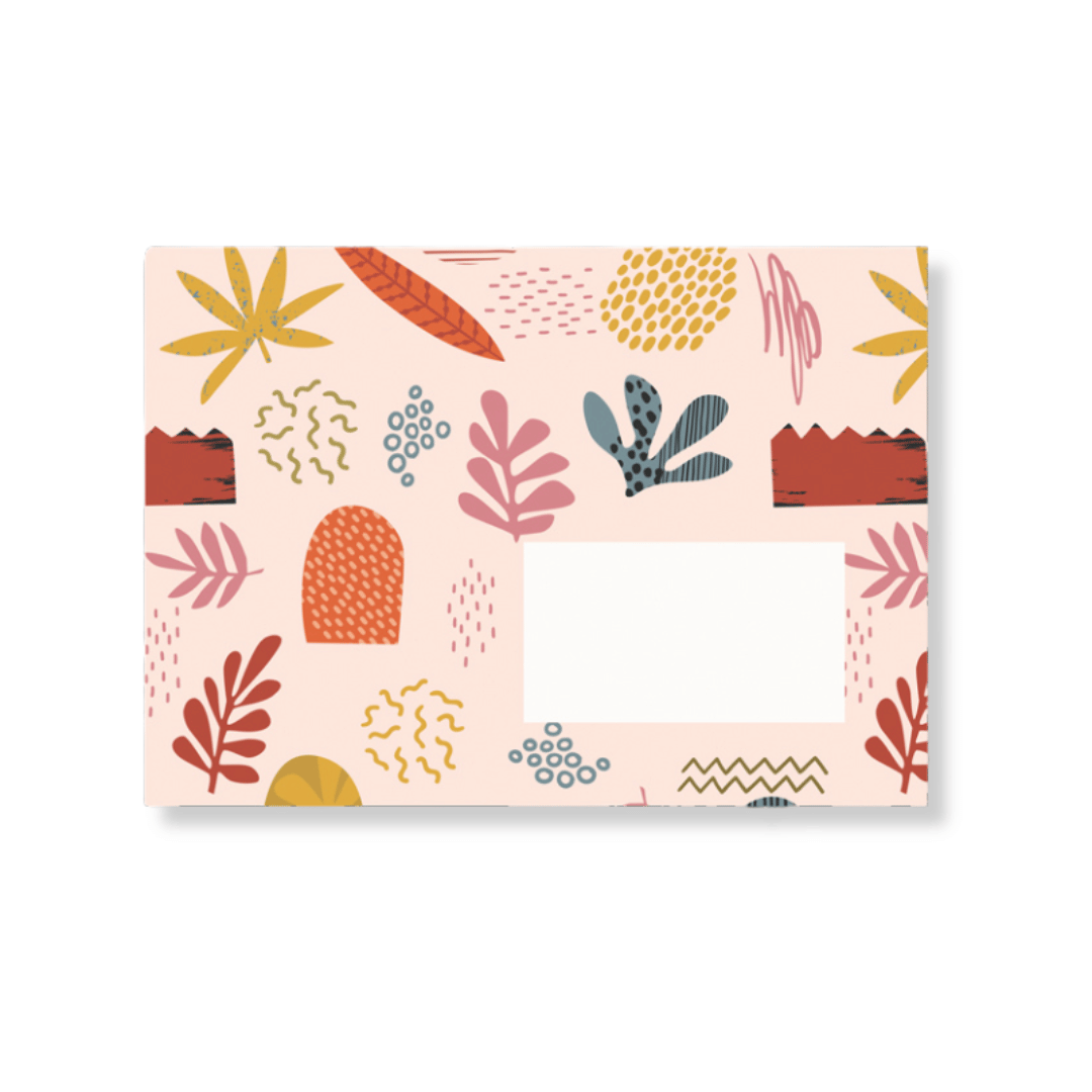 Briefumschlag - Natur Boho