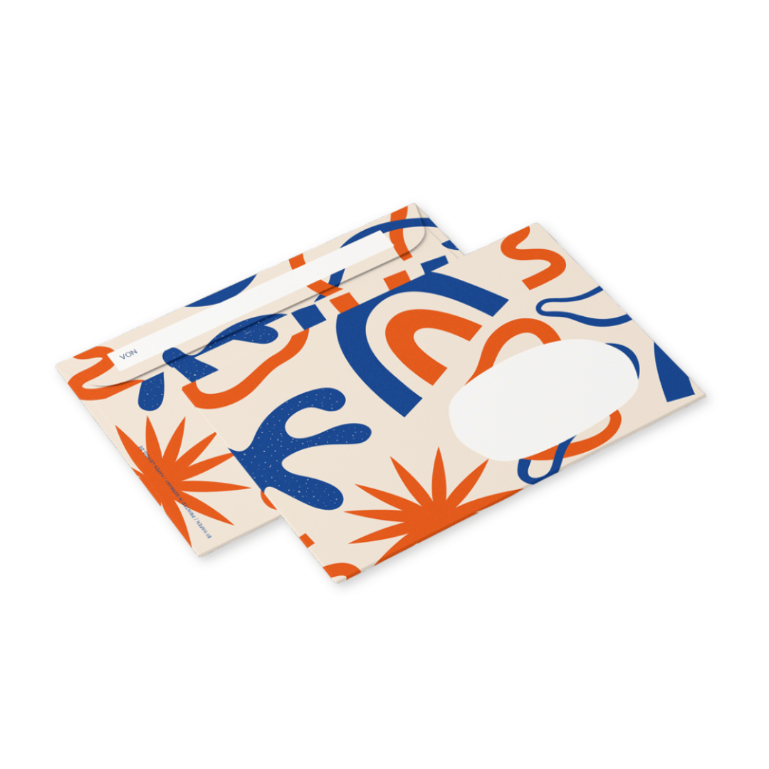 Briefumschlag - Natur Formen