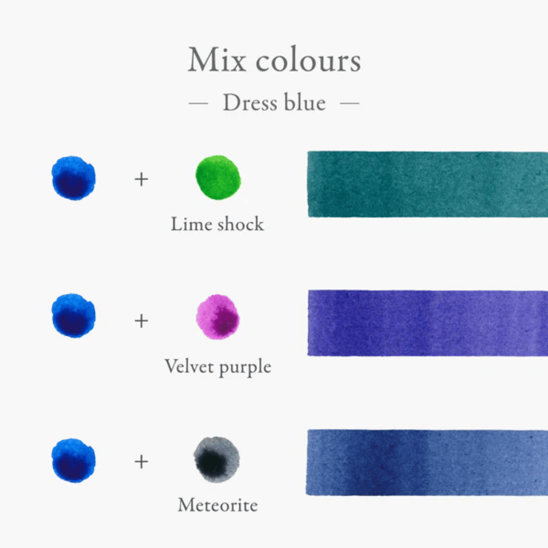 Kakimori Inkstand Pigmenttinte Dress Blue