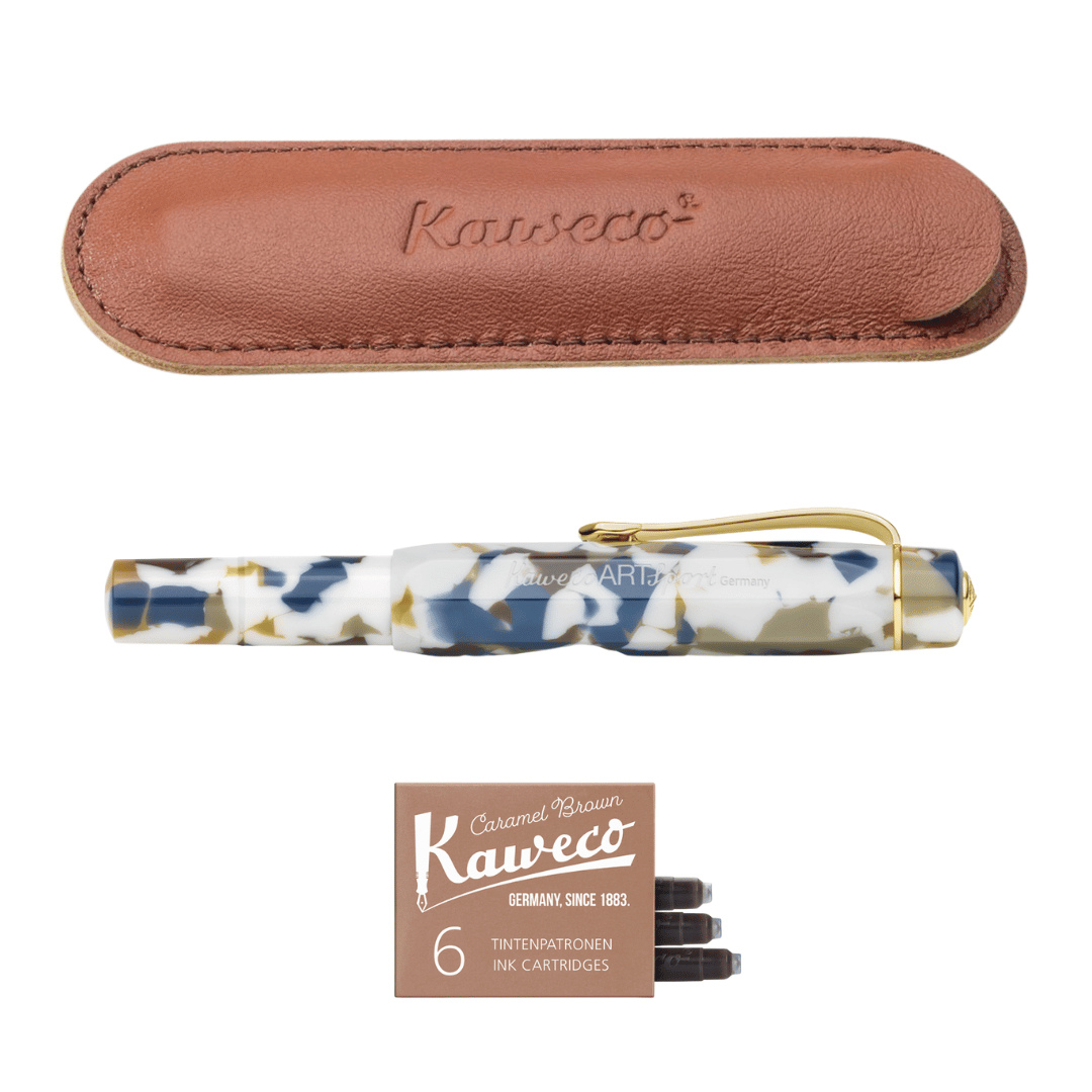Kaweco ART Sport Füllhalter Terrazzo Set