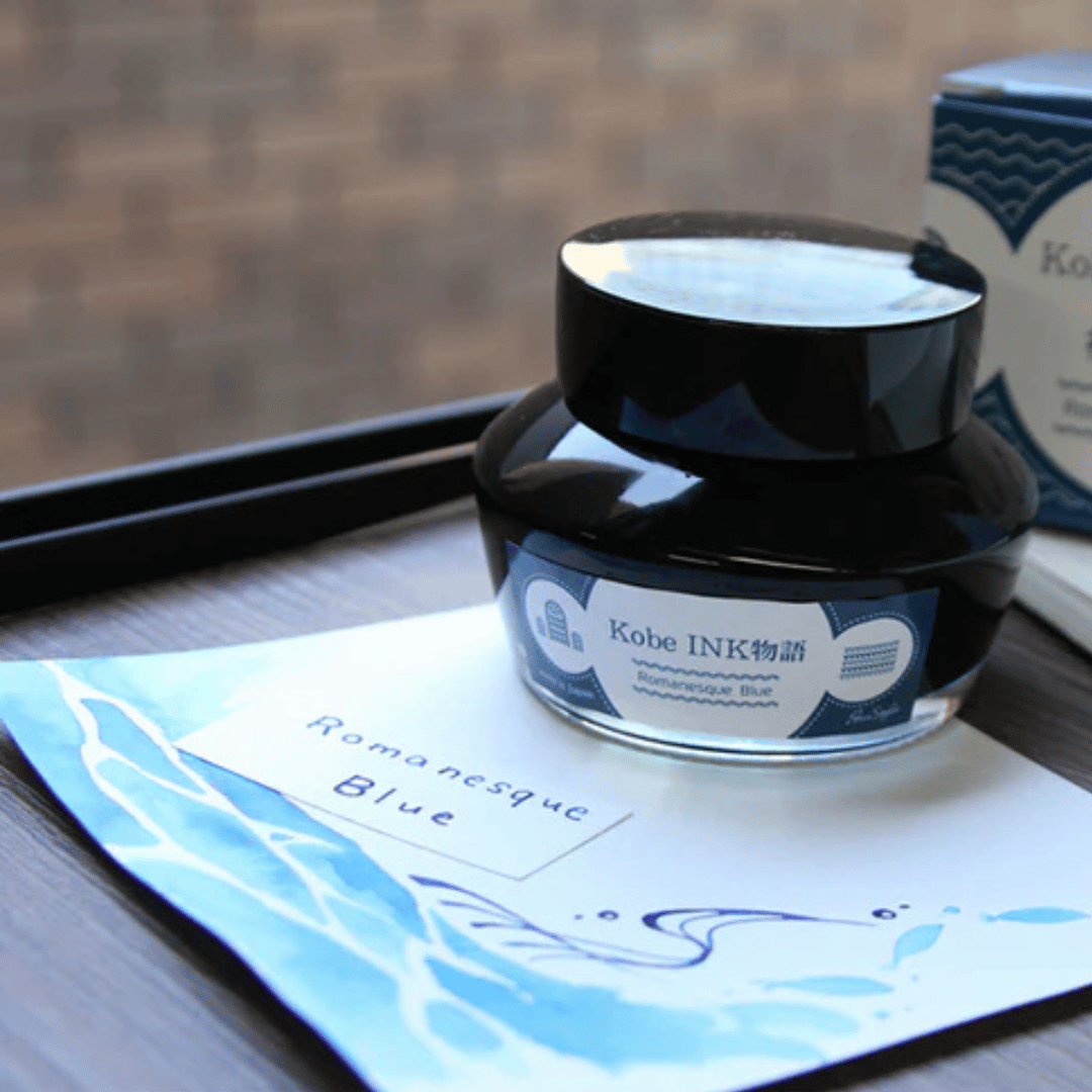 Kobe Ink Romanesque Blue