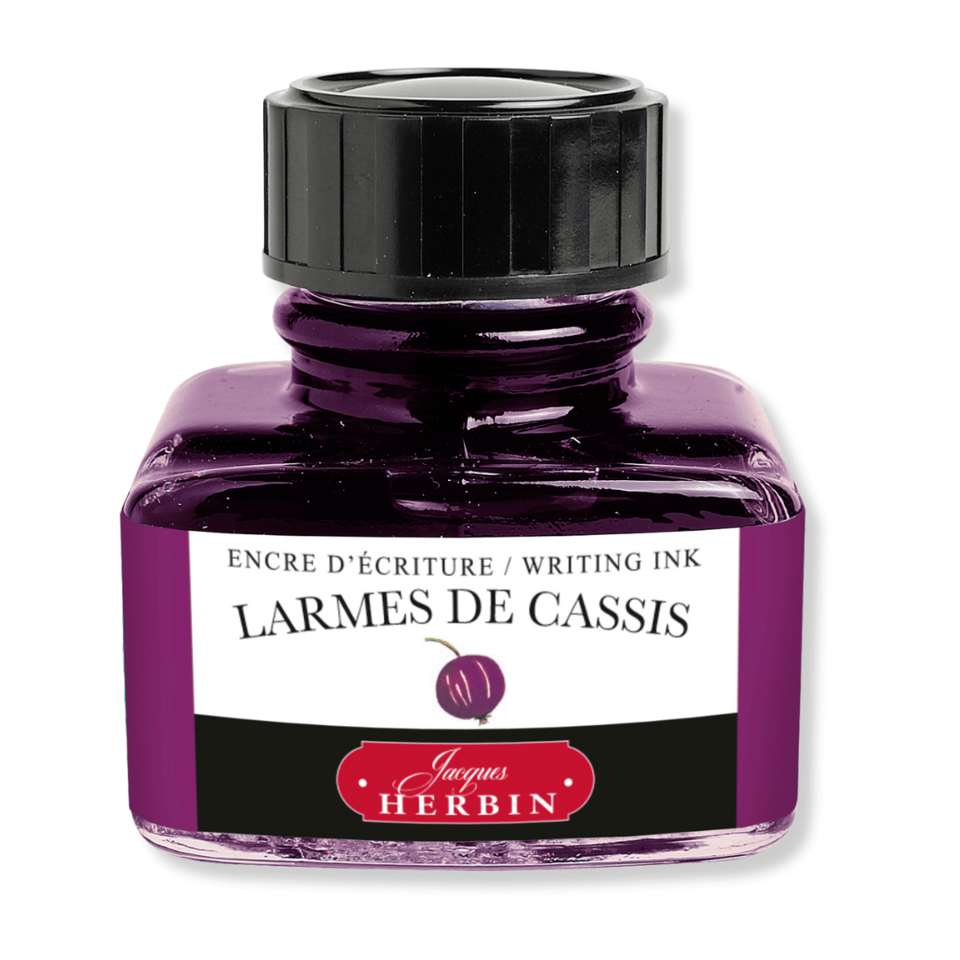 Herbin ink bottle Cassis 30 ml / larmes de cassis