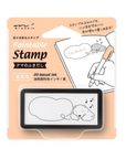Midori - Bemalbarer Stempel, Sprechblasen Bär