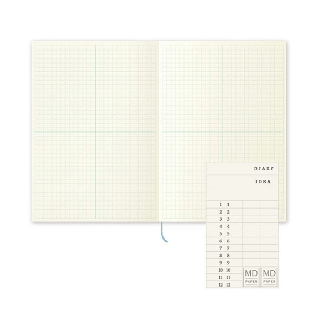 Midori - Notebook A5, Grid Block